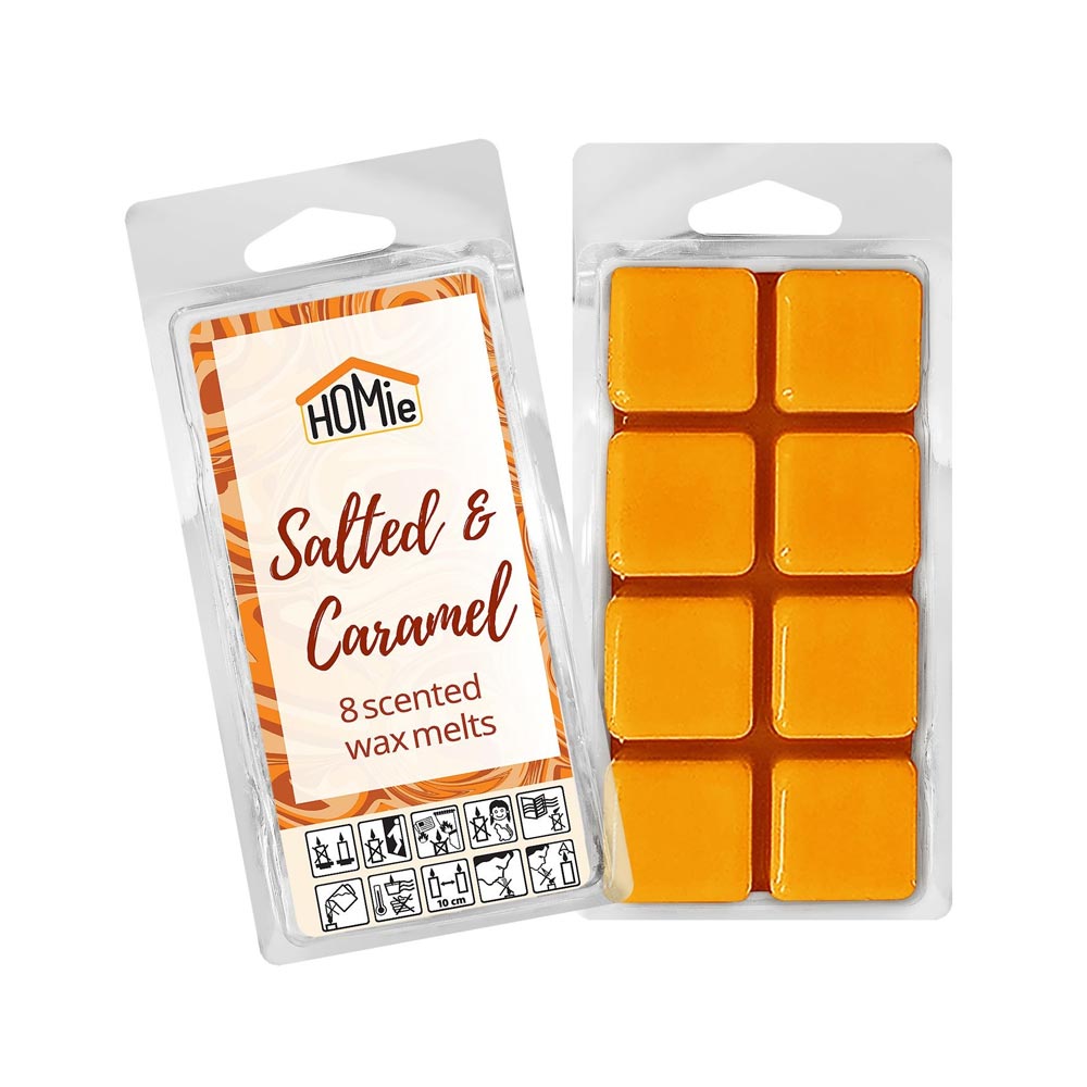 aromatiko-wax-melt-salted-caramel-set-8-kyvoi-80gr-37-464-homie ΑΡΩΜΑΤΙΚΟ WAX MELT SALTED CARAMEL ΣΕΤ 8 ΚΥΒΟΙ 80GR 37-464 HOMIE