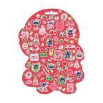 ΜΠΛΟΚ ΜΕ ΑΥΤΟΚΟΛΛΗΤΑ ΧΡΙΣΤΟΥΓΕΝΝΙΑΤΙΚΑ STITCH 4 ΣΕΛΙΔΩΝ 300+ ΤΕΜΑΧΙΩΝ 000566252 DIAKAKIS - Image 3