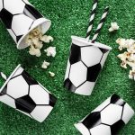 ΧΑΡΤΙΝΑ ΠΟΤΗΡΙΑ ΠΑΡΤΥ ΜΠΑΛΑ ΠΟΔΟΣΦΑΙΡΟΥ FOOTBALL 220 ML 6 ΤΜΧ KPK12 PARTYDECO