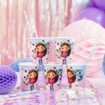 ΧΑΡΤΙΝΑ ΠΟΤΗΡΙΑ ΠΑΡΤΥ ΓΚΑΜΠΙ GABBY'S DOLLHOUSE 250 ML 6 ΤΜΧ KPP14 PARTYDECO