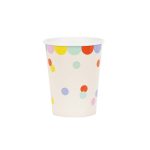 ΧΑΡΤΙΝΑ ΠΟΤΗΡΙΑ ΠΑΡΤΥ ΚΟΝΦΕΤΙ CONFETTI 220 ML 6 ΤΜΧ KPK15 PARTYDECO