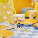 ΧΑΡΤΙΝΑ ΠΟΤΗΡΙΑ ΠΑΡΤΥ MINIONS 250 ML 6 ΤΜΧ KPP108-EU3 PARTYDECO