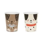 ΧΑΡΤΙΝΑ ΠΟΤΗΡΙΑ ΠΑΡΤΥ ΣΚΥΛΑΚΙΑ DOG 220 ML 6 ΤΜΧ KPK16 PARTYDECO