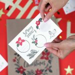ΣΑΚΟΥΛΑ ΤΣΑΝΤΑ ΔΩΡΟΥ ΧΡΙΣΤΟΥΓΕΝΝΙΑΤΙΚΗ KRAFT MERRY LITTLE CHRISTMAS 25X11X27 ΕΚ 3 ΤΜΧ KFT20 PARTYDECO